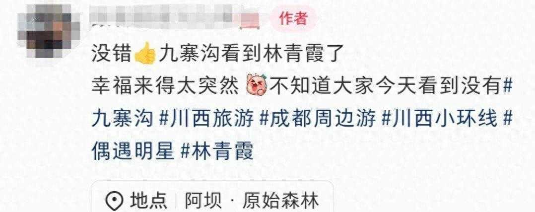 痛失两位挚友后首露面，林青霞九寨沟一身白衣尽显优雅
连失挚友后林青霞首现九寨沟散