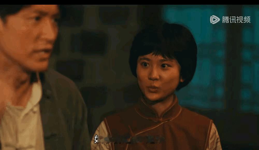 《浴血荣光》中，张慧雯演的毛泽东夫人杨开慧的这个片断，眼中饱含着充满信心与希望的