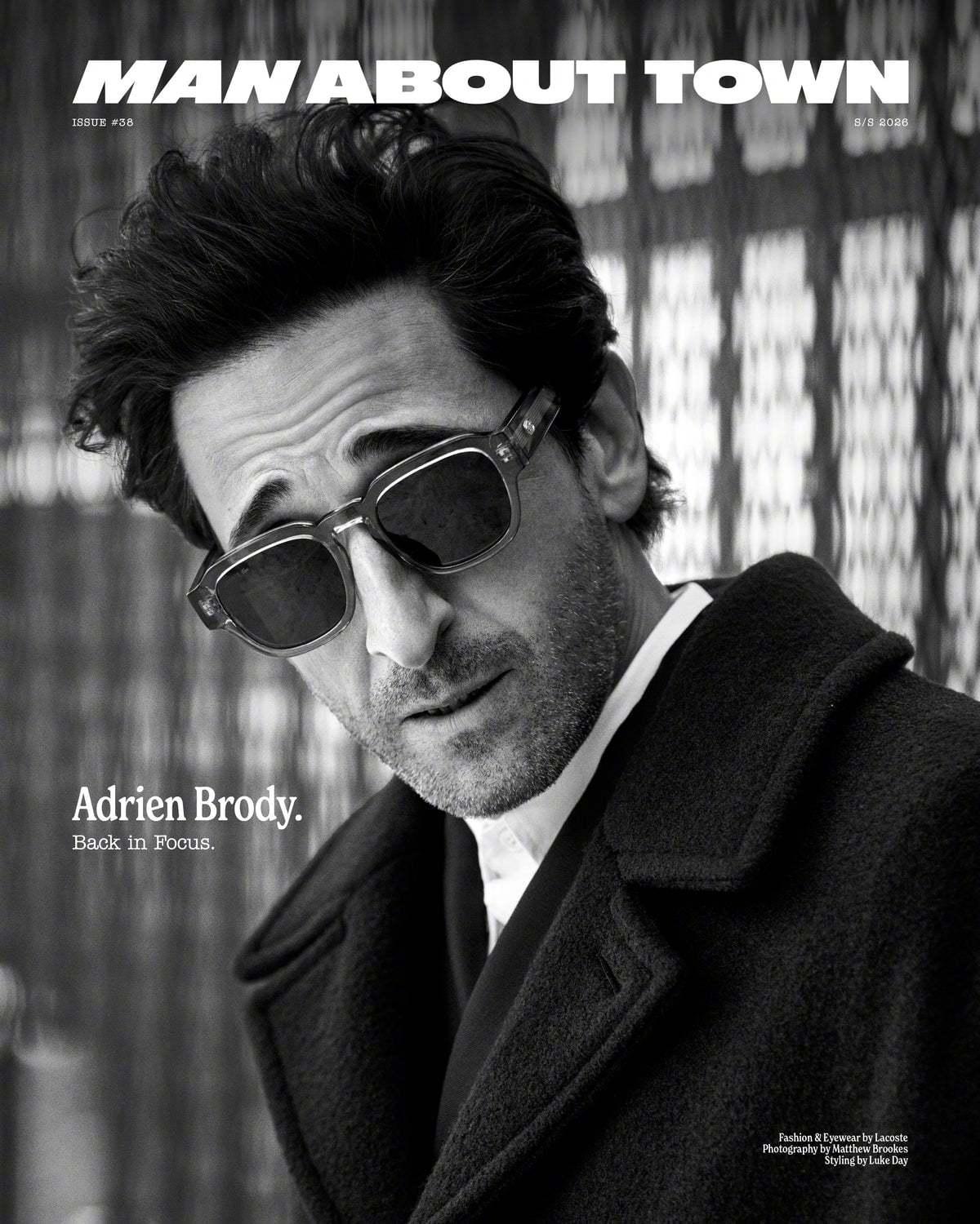 Man About Town 📷 奥斯卡影帝Adrien Brody，成熟男性