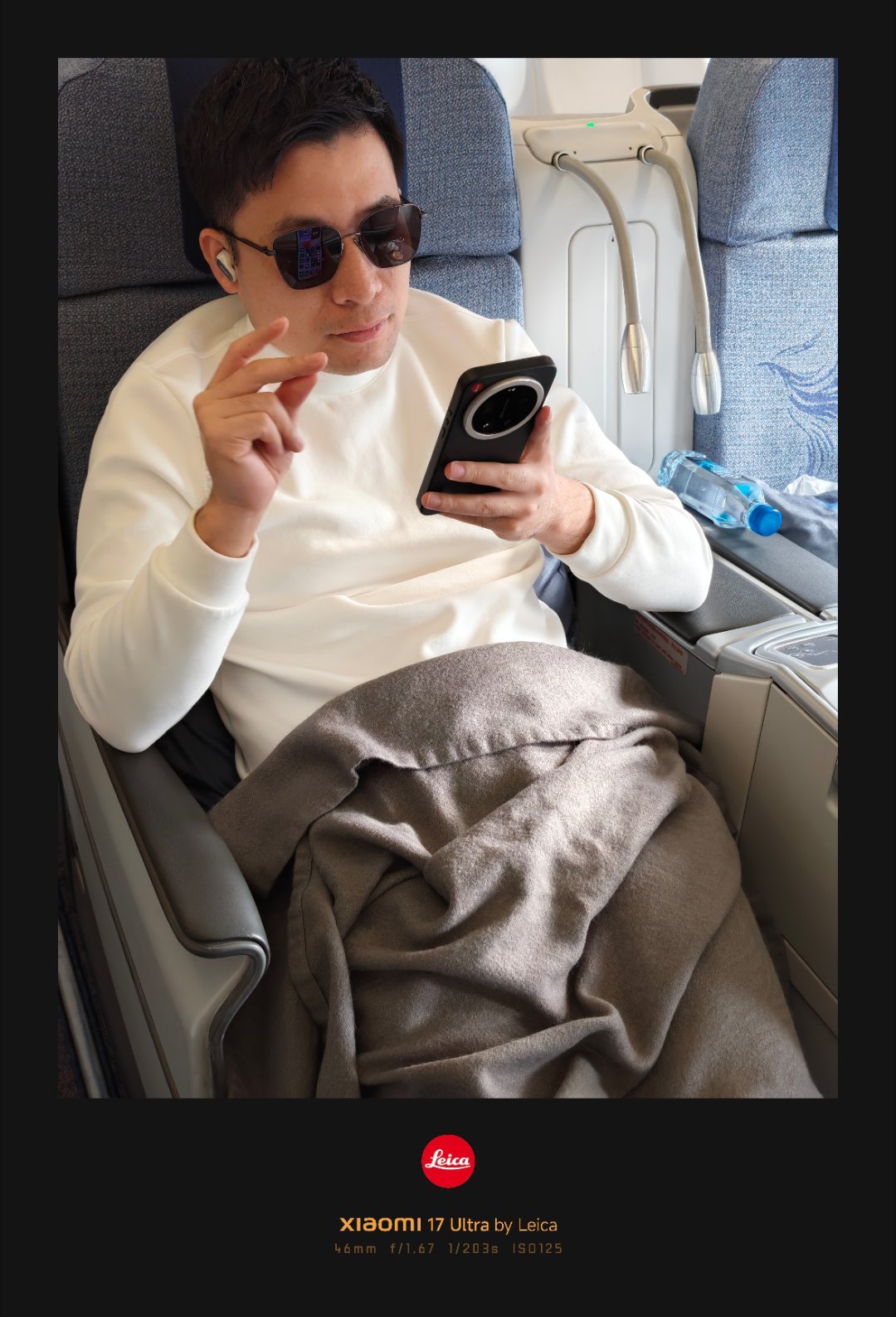 羡慕这种有钱人又偷摸升舱了 今天去北京上班，当天往返。 深圳·深圳宝安国际机场卫