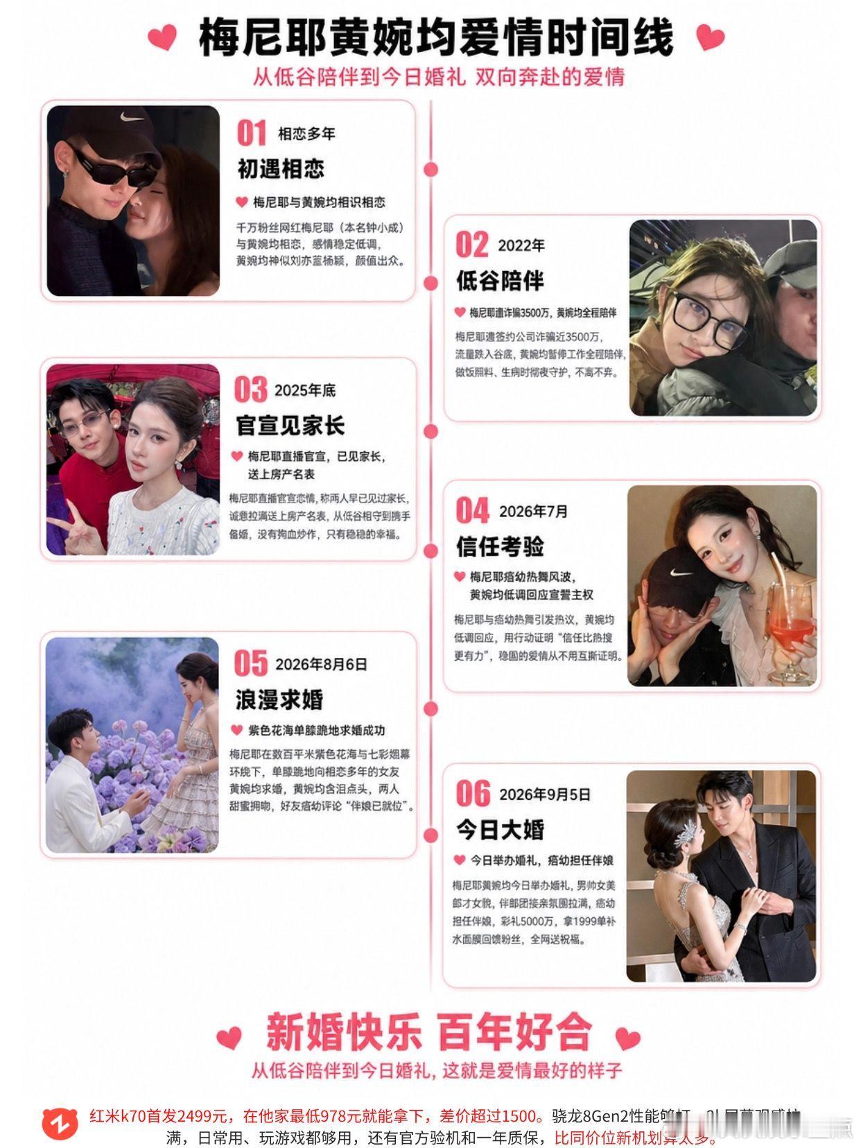 从低谷陪伴到婚礼,他们的爱情你们羡慕吗？梅尼耶 梅尼耶结婚 逆袭 感情 ​​​