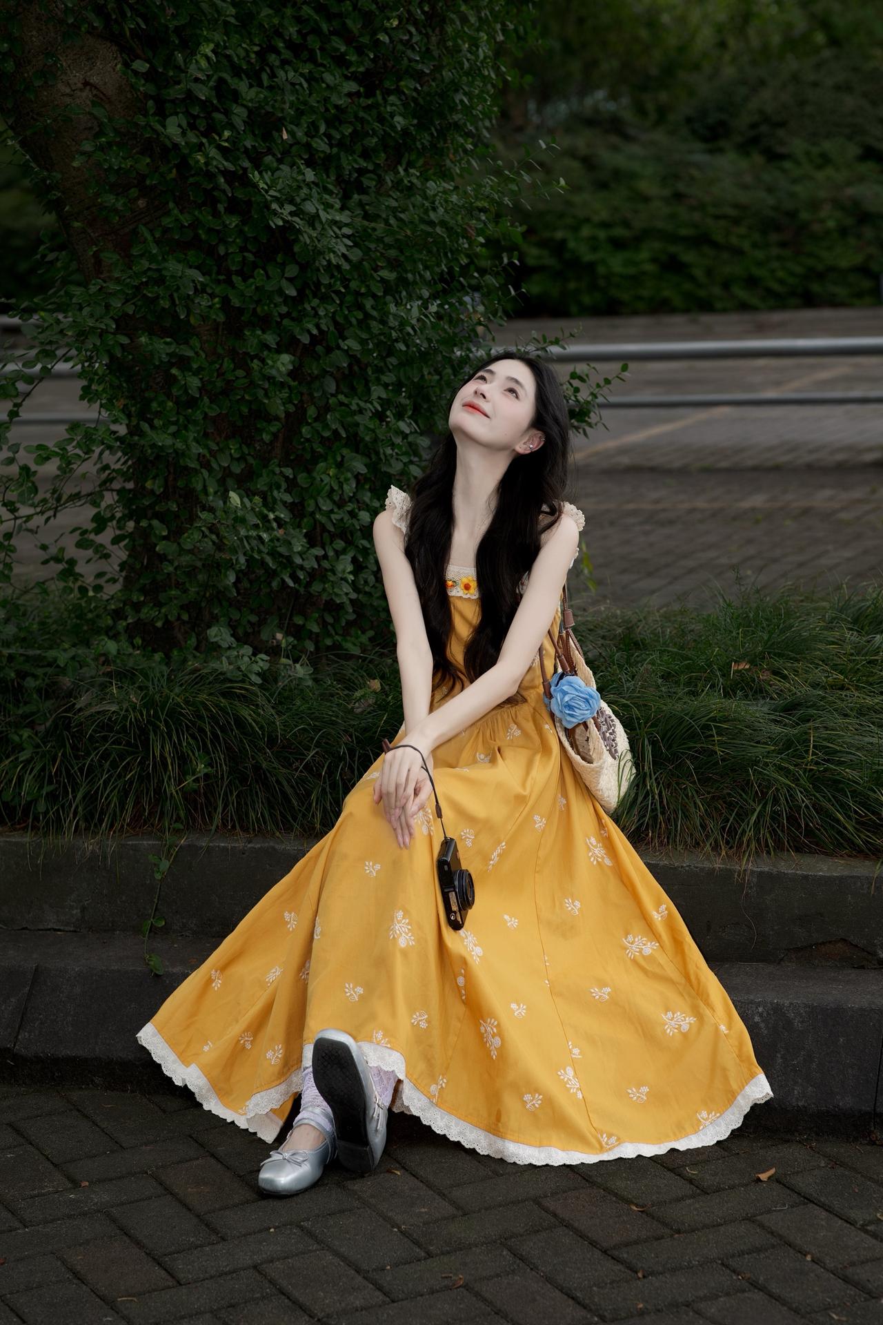 裙子控 连衣裙 小个子穿搭 神仙裙子 夏天穿裙子