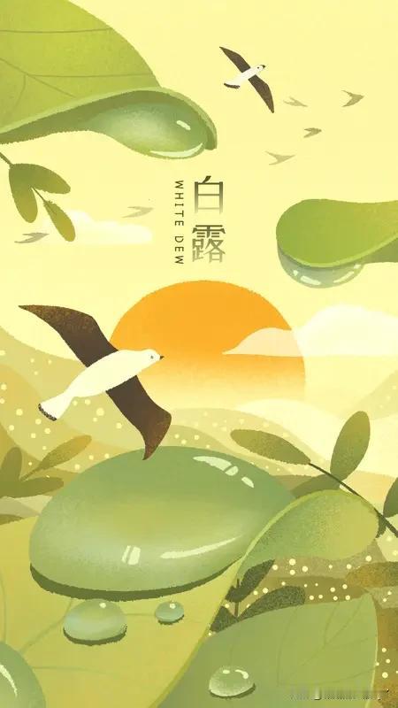 今天是七月二十六恰逢白露民间俗语有
一、七月白露（白露落在农历七月）
七月白露凉