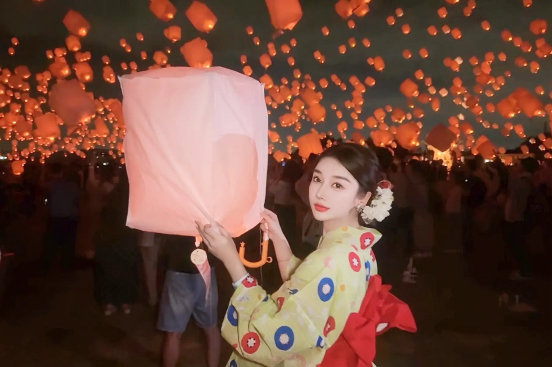 2026京都七夕祭。“当天灯升起的瞬间” “届かない場所で僕ら恋をする...