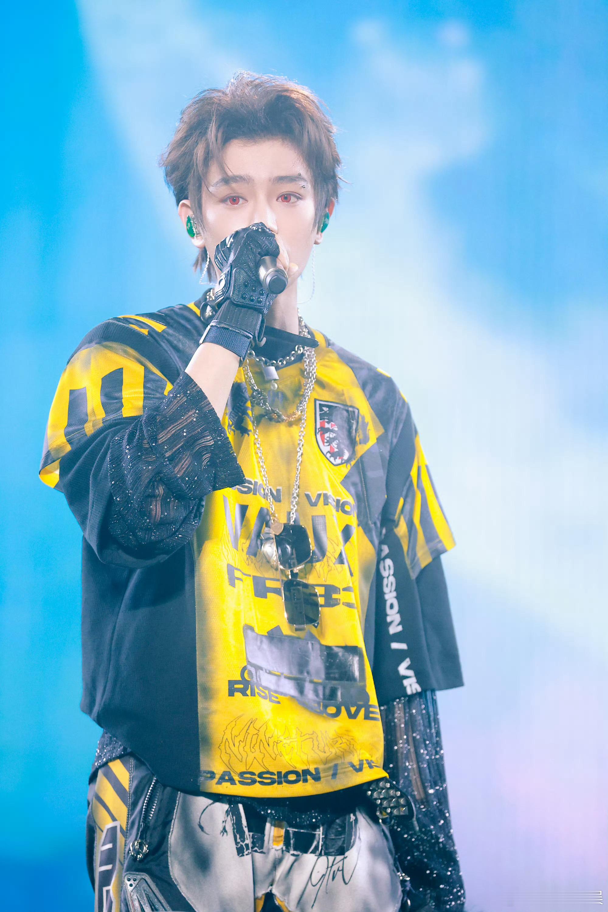 丁禹兮音乐节大合照，好看，