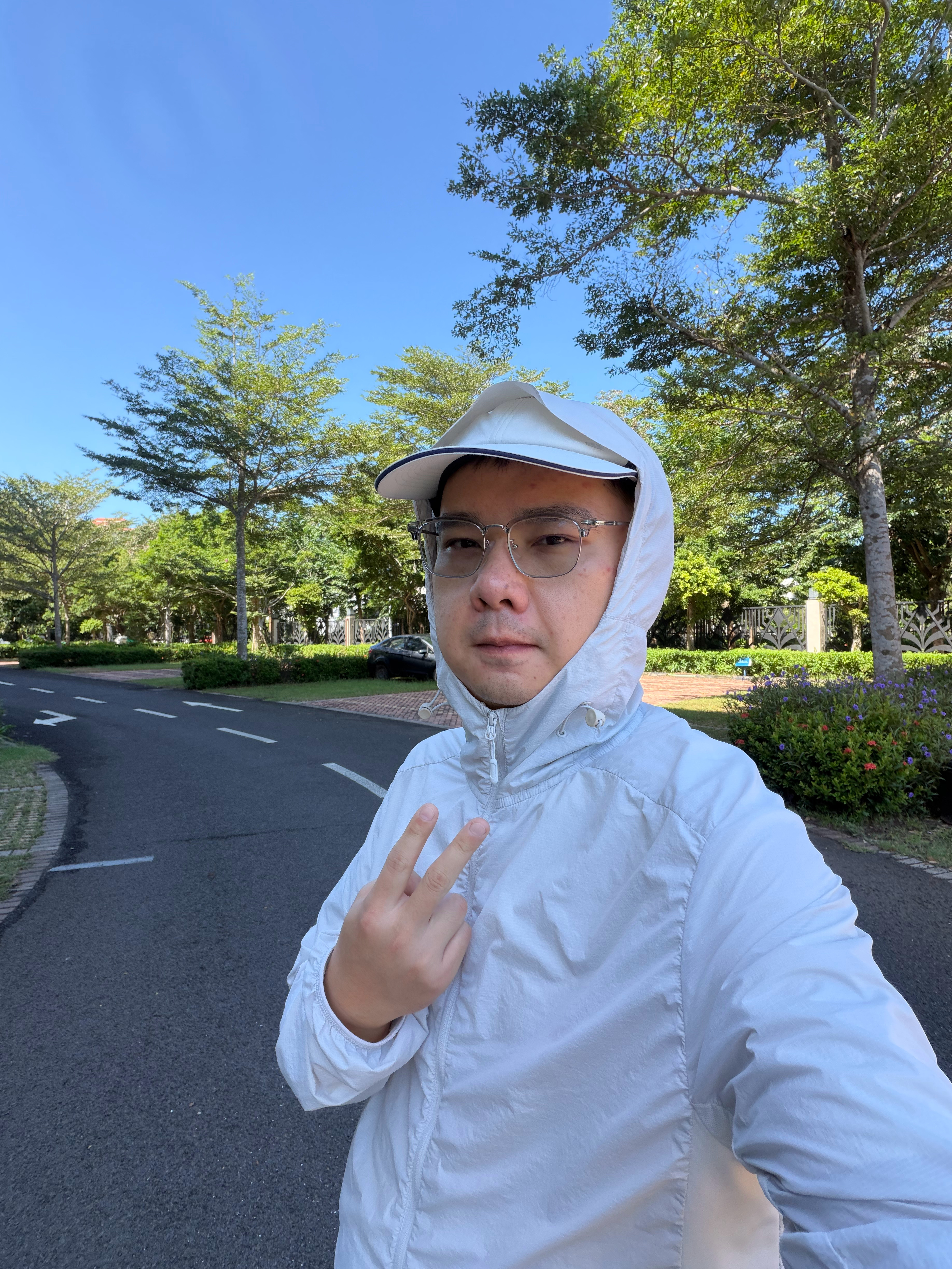那怕是熬夜看完欧冠，补觉起来后，也得保持运动，自律是成功的底色！！！ ​​​