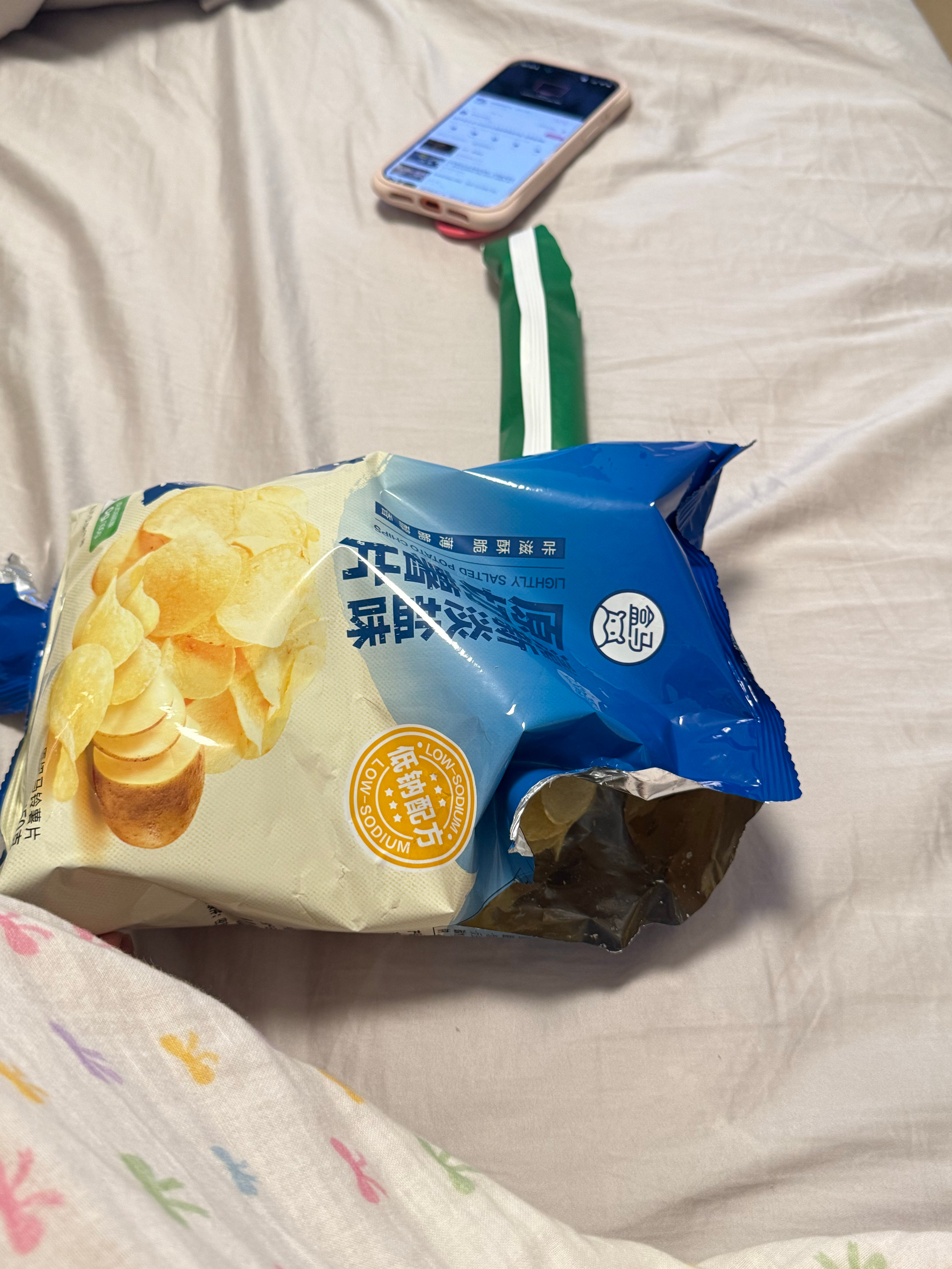 又沉迷薯片了 臭小狗 蛋炒饭 