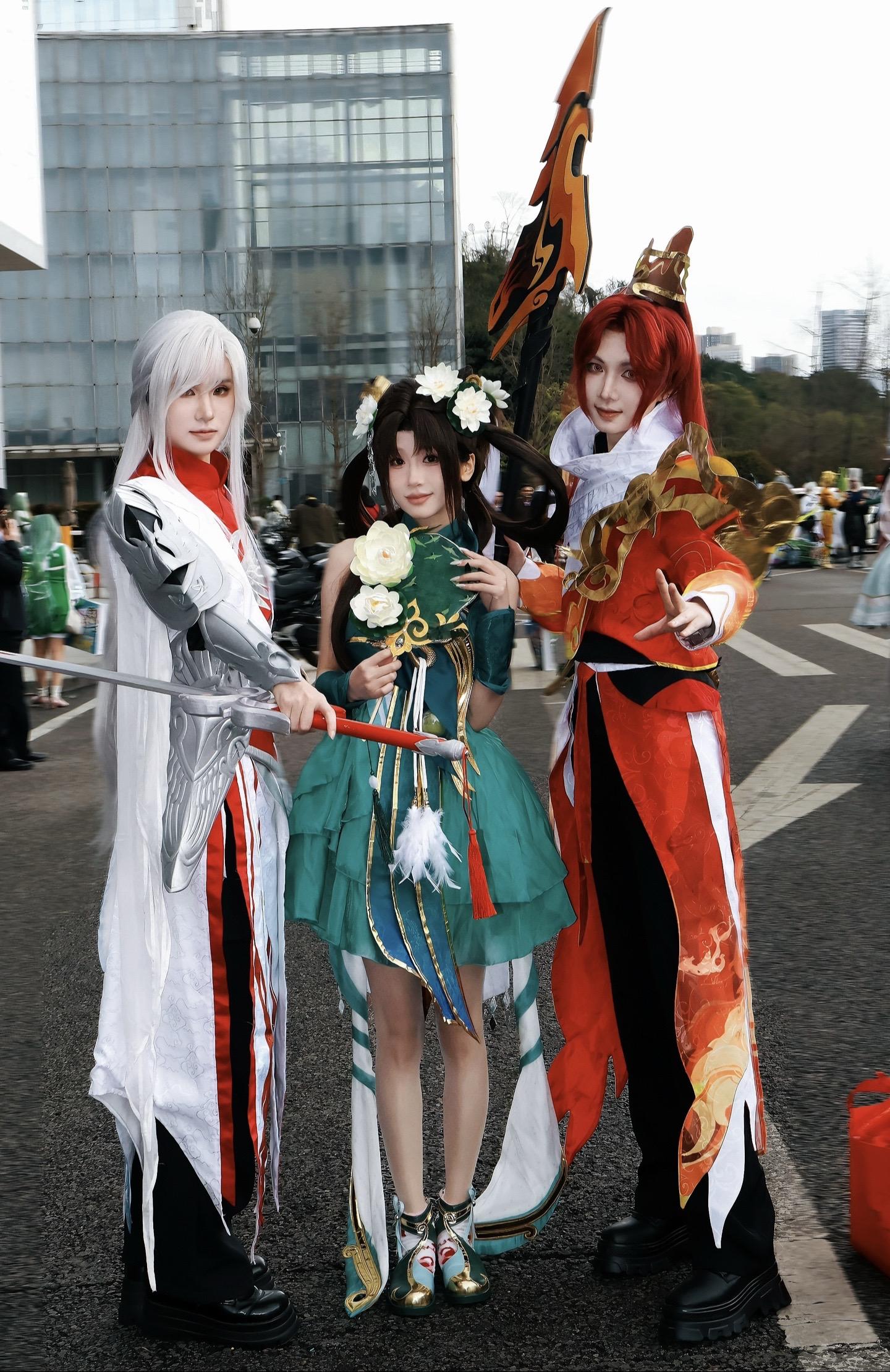 老师们好帅！第一次去漫展狠狠的集邮一波！