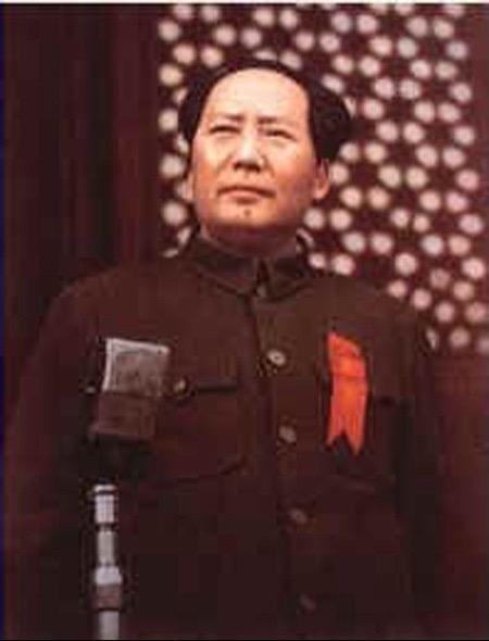 毛泽东书法周恩来