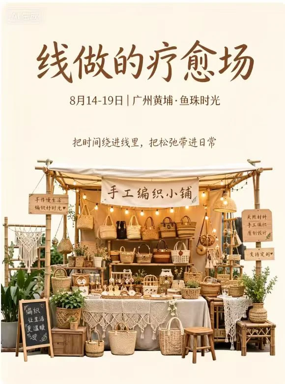 「织愈时光计划」摊主招募，就等你了