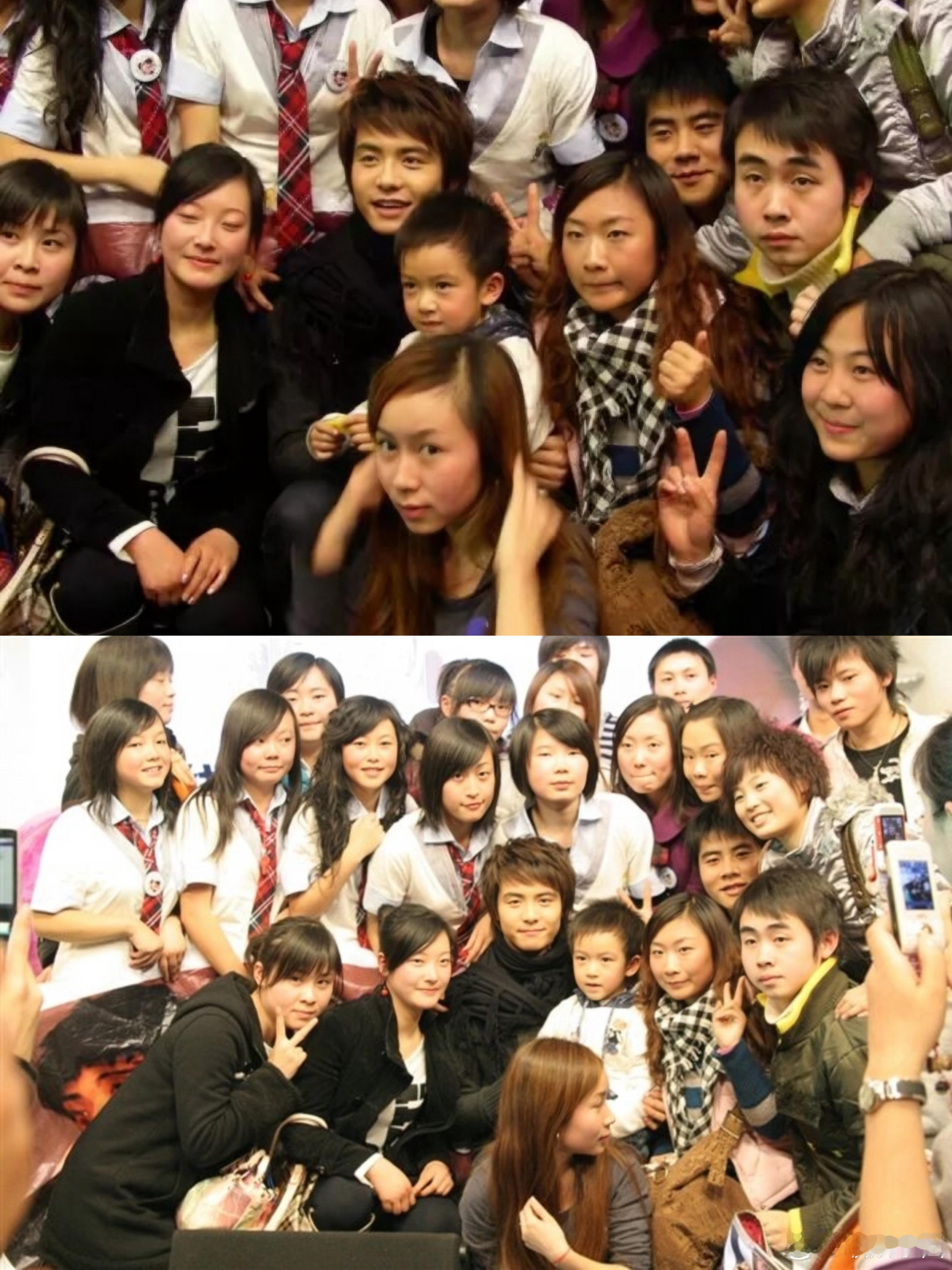 马天宇 贺峻霖追星马天宇老照片从前：“人见人爱马天宇，马天宇雄起，成都霖霖爱死你