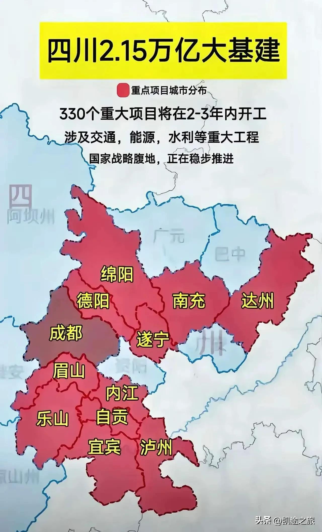 各国在经济下行时都会推出大基建。大基地可以帮助钢铁水泥等行业渡过难关，拉动就业。