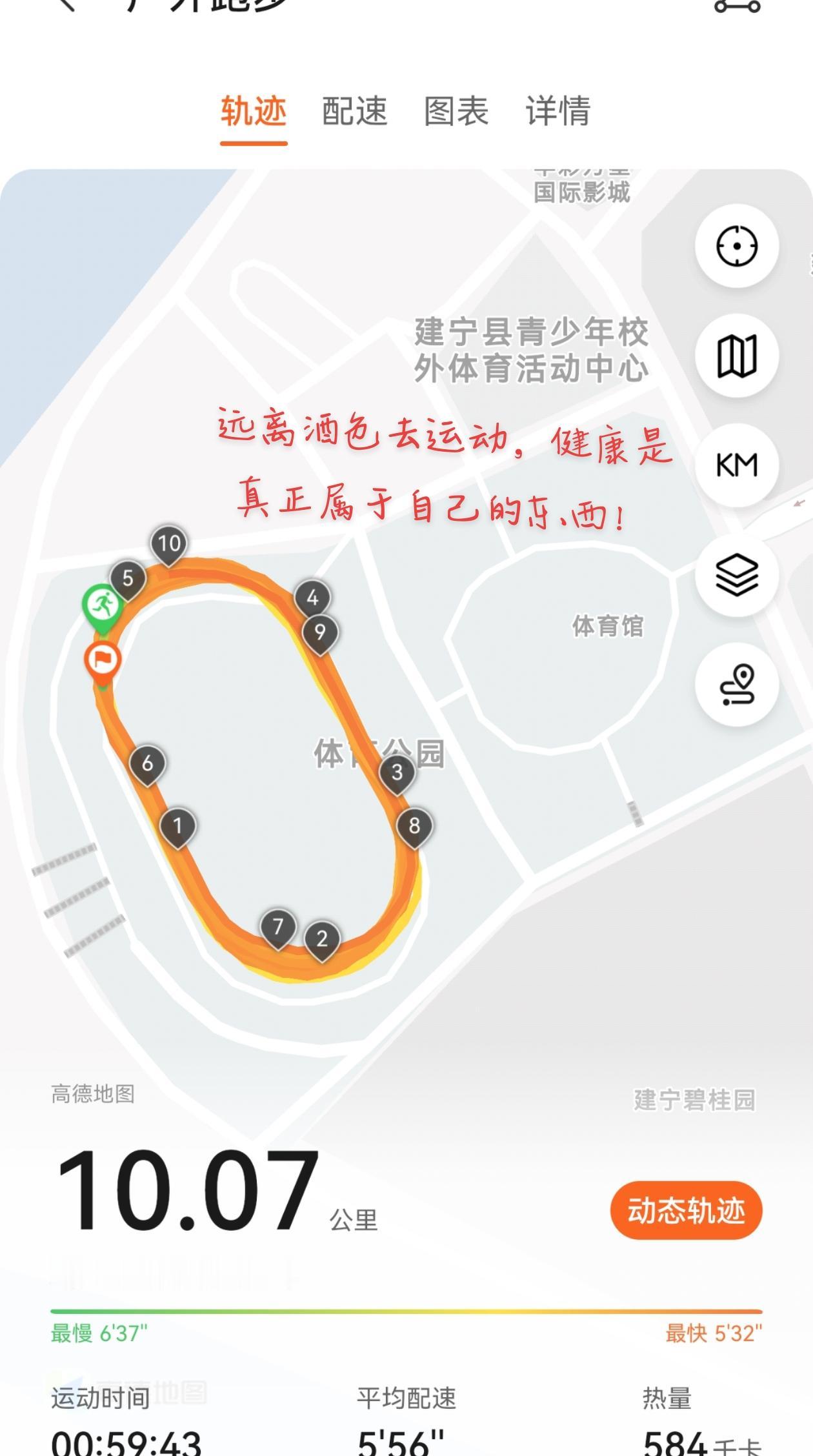 远离酒色，避开无效社交，去运动吧，健康才是真正属于自己的东西！