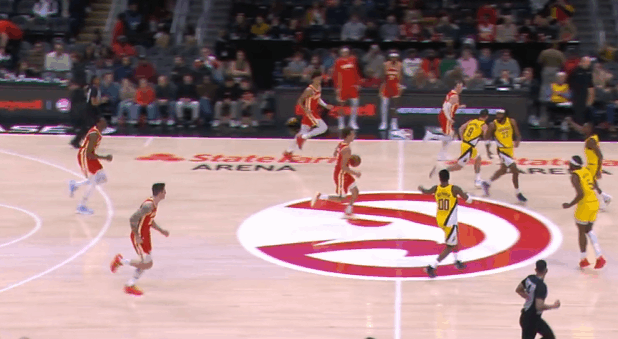 戴森-丹尼尔森观察：超高效22+9+5，助老鹰大胜步行者P1戴森弧顶持球随即呼叫