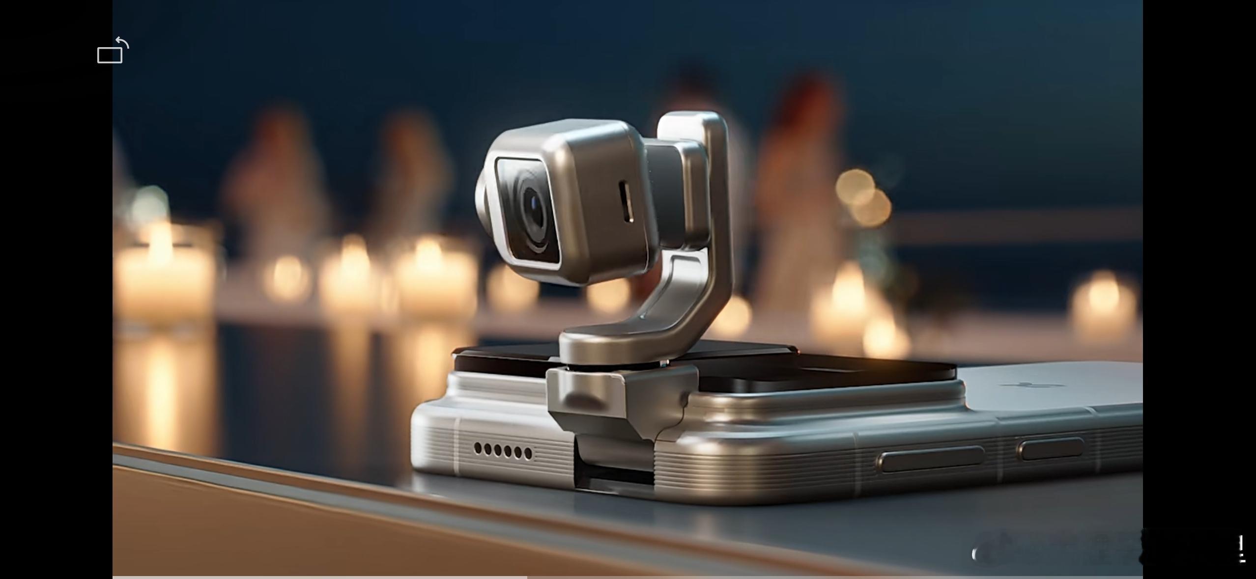 荣耀 ROBOT PHONE 有点酷啊，头顶的云台相机还能折叠收纳起来，2026