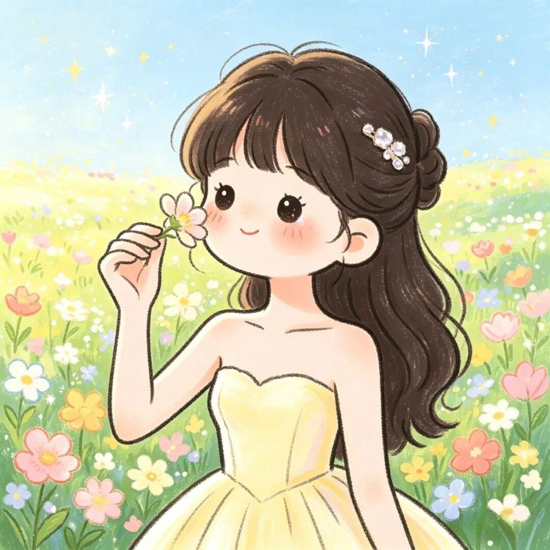 女生头像｜蝴蝶携星光，奔赴少女的浪漫原野