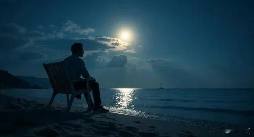 #上联：香烟点孤独；诚邀下联#
月亮照寂寞