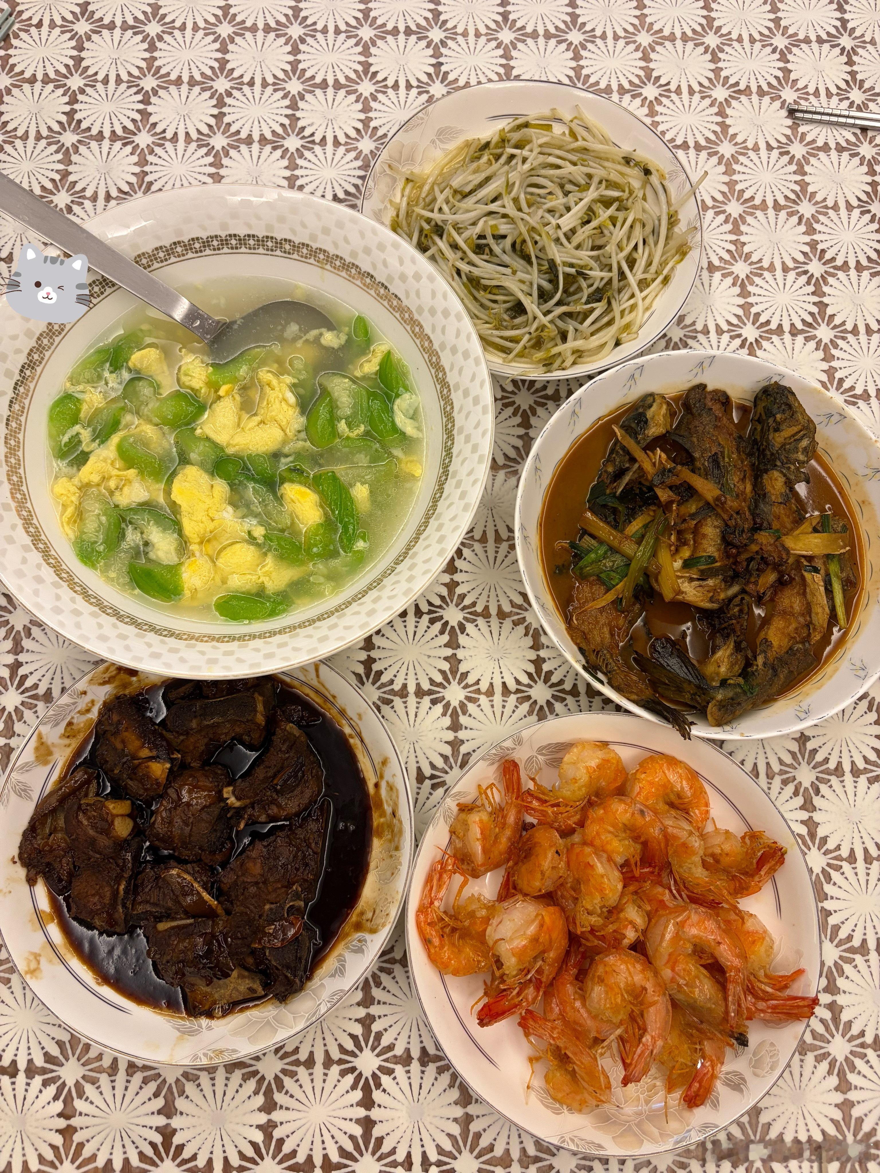 果然到了岁数还是爱吃点老式饭冒个泡 老妈做的老式饭，都是我的最爱😍 