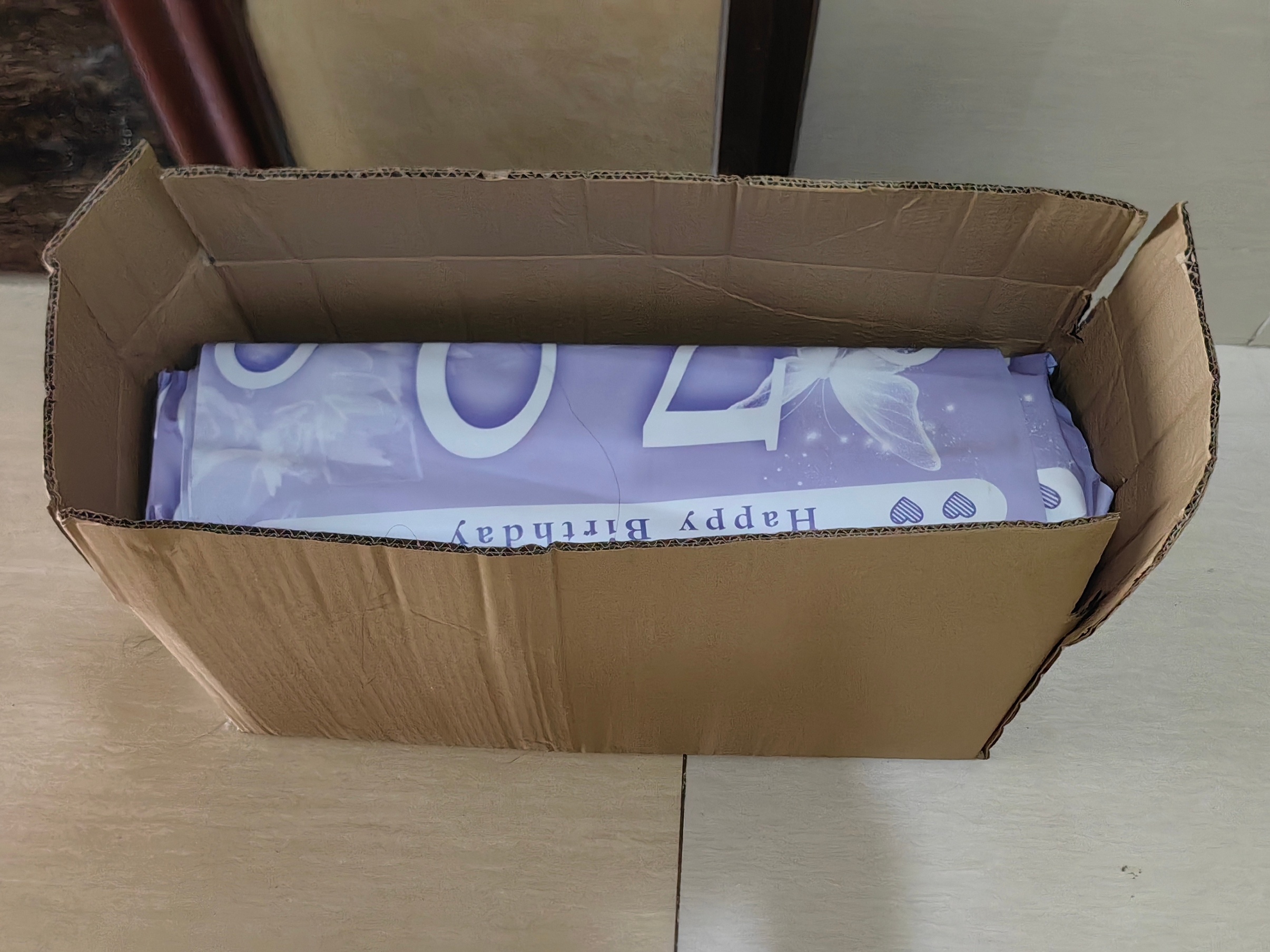 把生日侧旗寄到南京去了罗云熙0728生日快乐