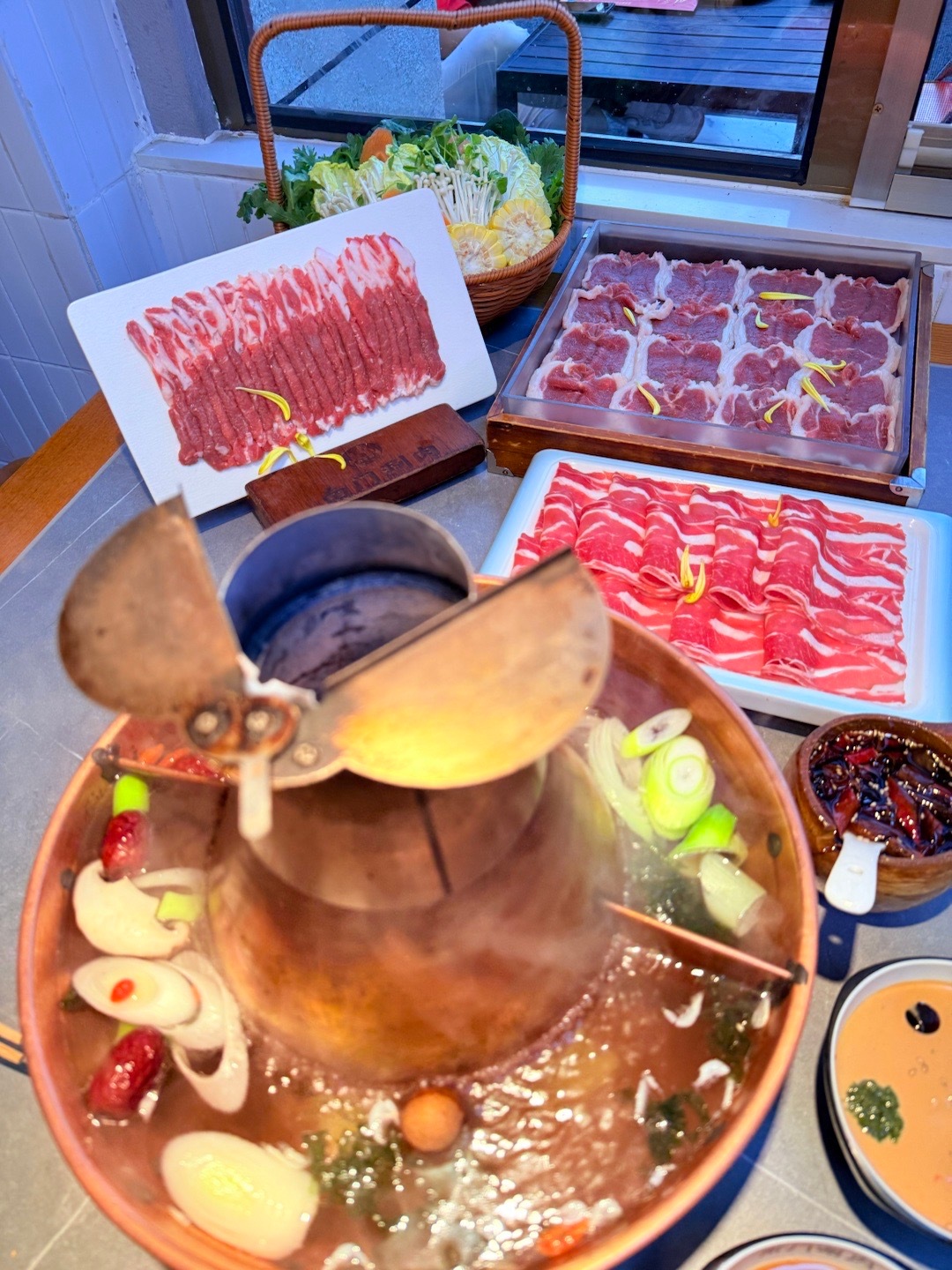 来北京吃涮肉啦  ​​​