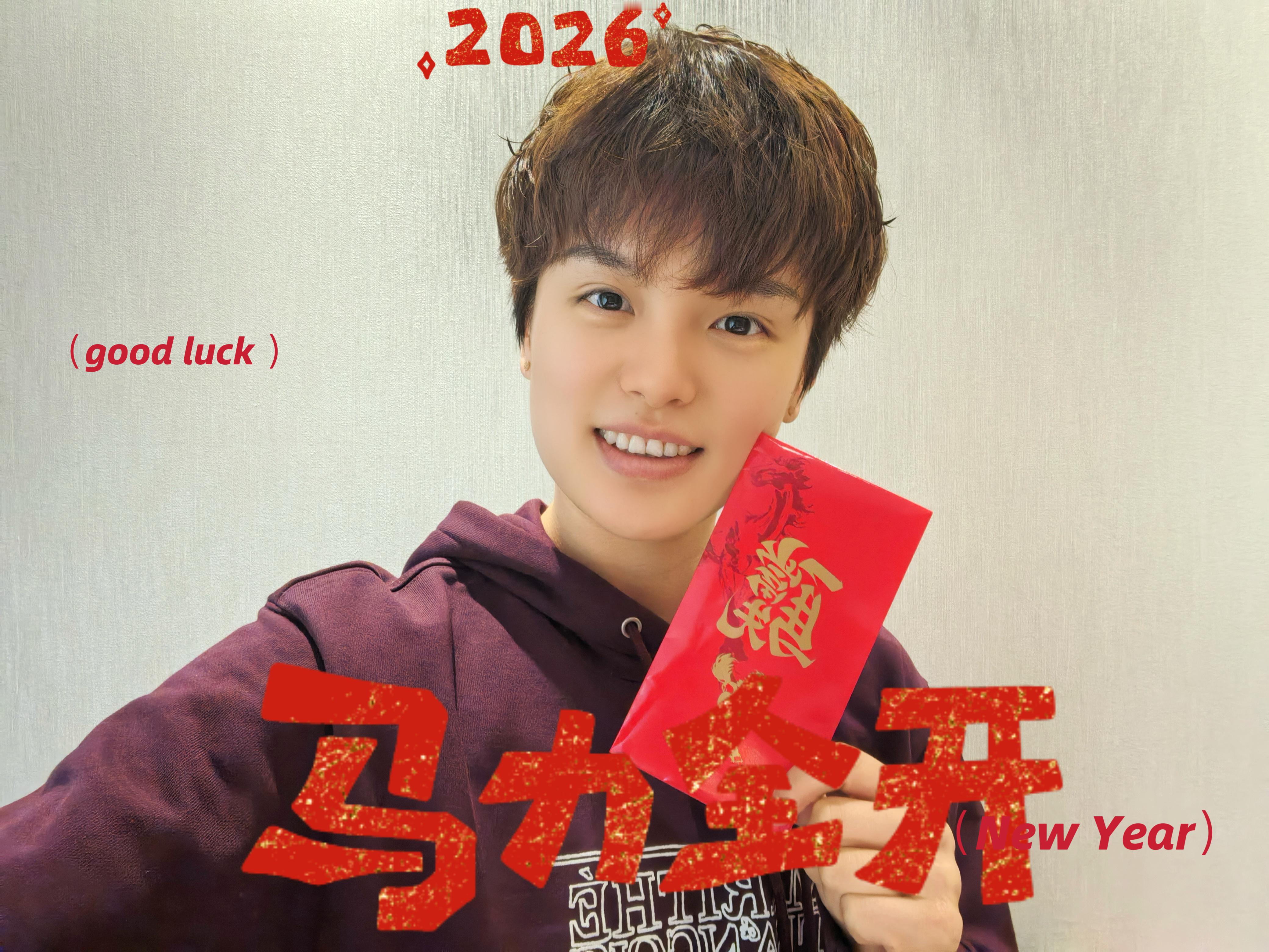 抱走小红马，把好运也带回家！马年愿步伐如骏马般灵动，每一拍都精准制胜。祝大家新春