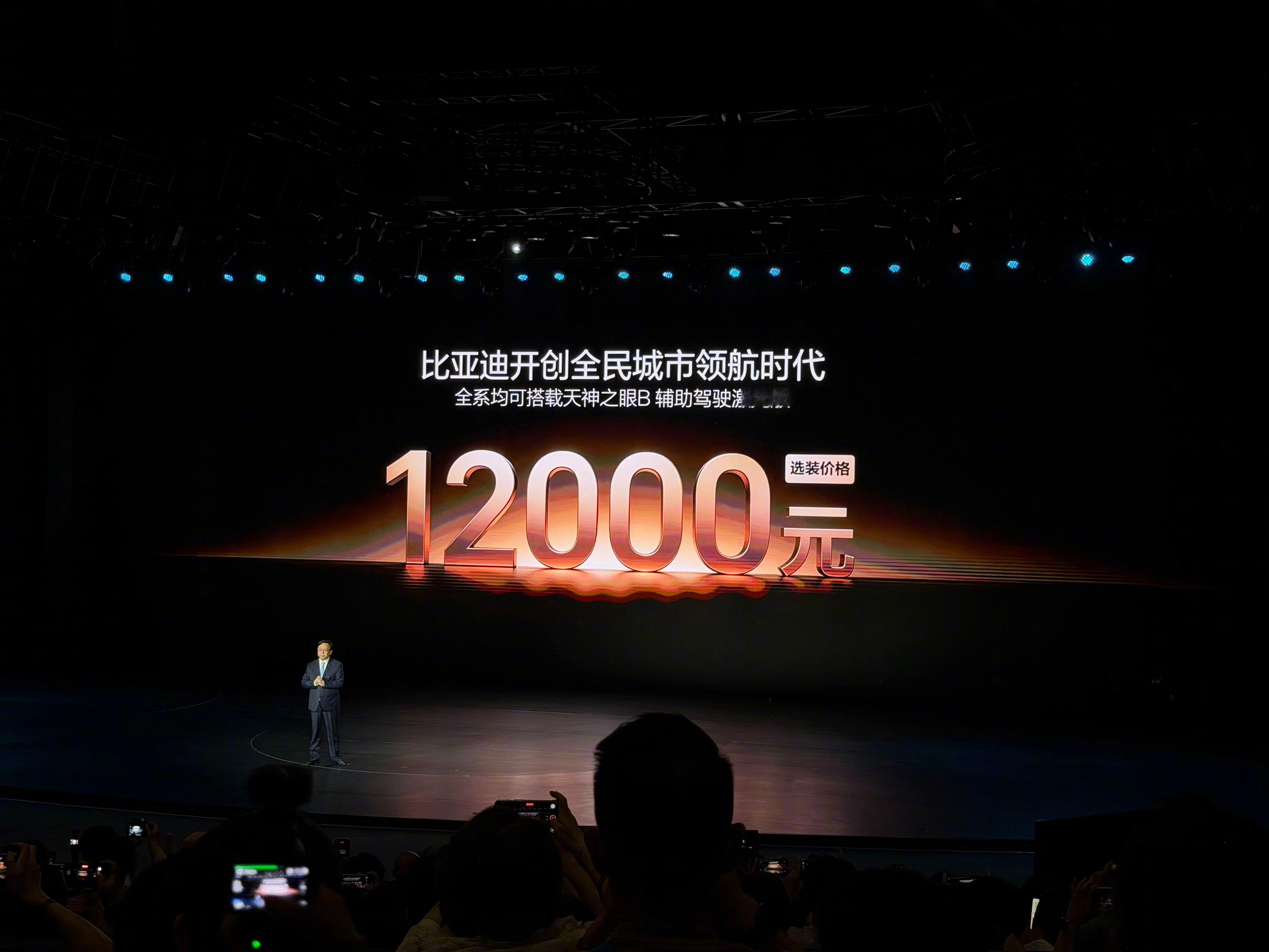 比亚迪率先为城市领航兜底1年，兜底范围： 凡搭载天神之眼A或天神之眼B的车型（仰