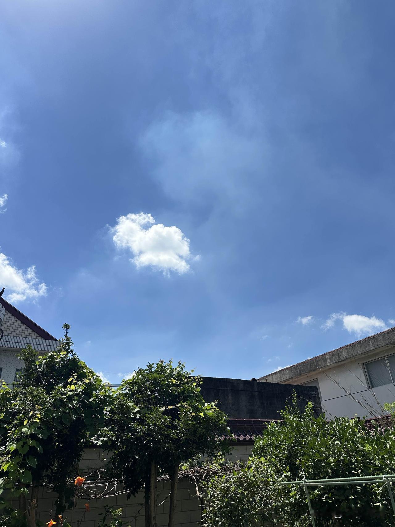 上传一张你手机里天空的照片吧
