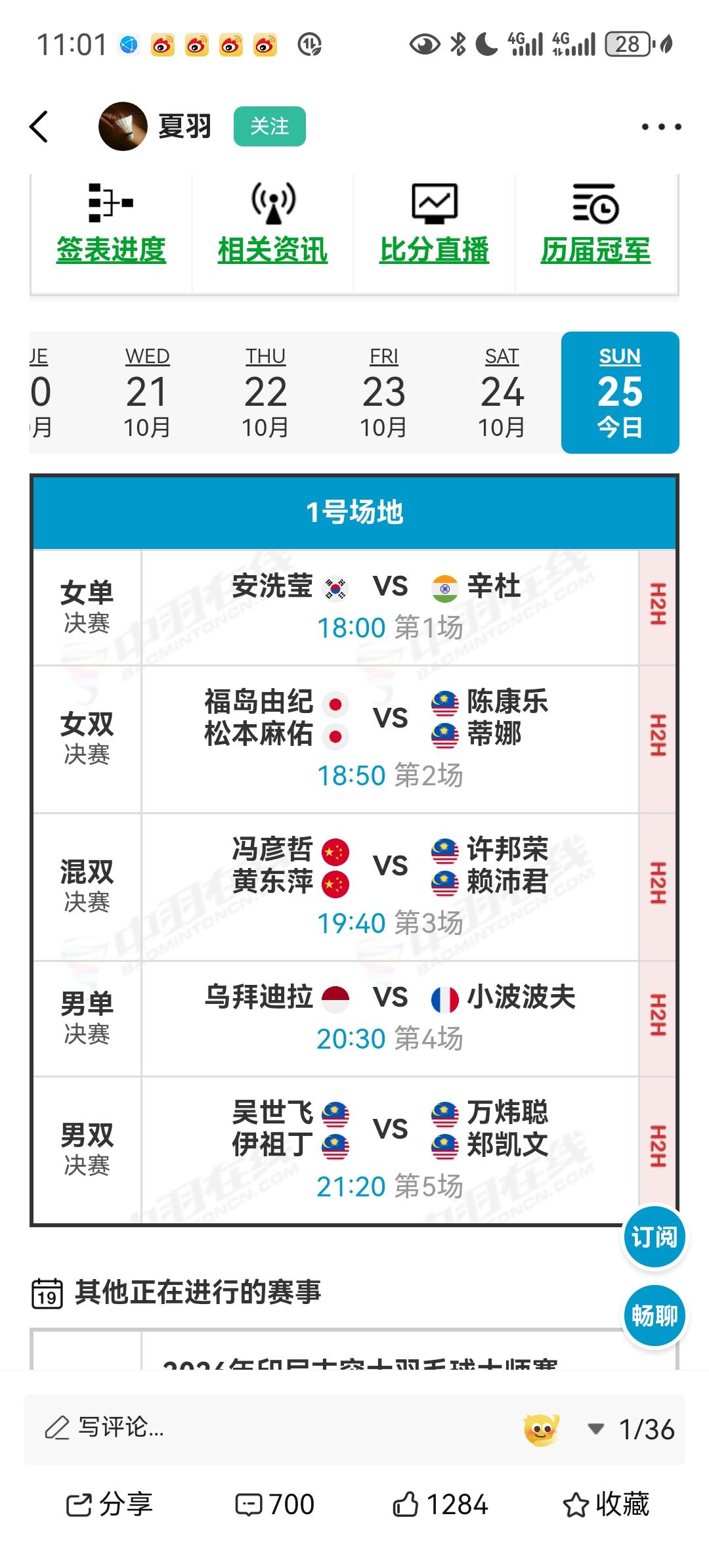 法国羽毛球公开赛，中国队惨败，五个单项竟然只有混双进决赛。这应该是近年公开赛最差