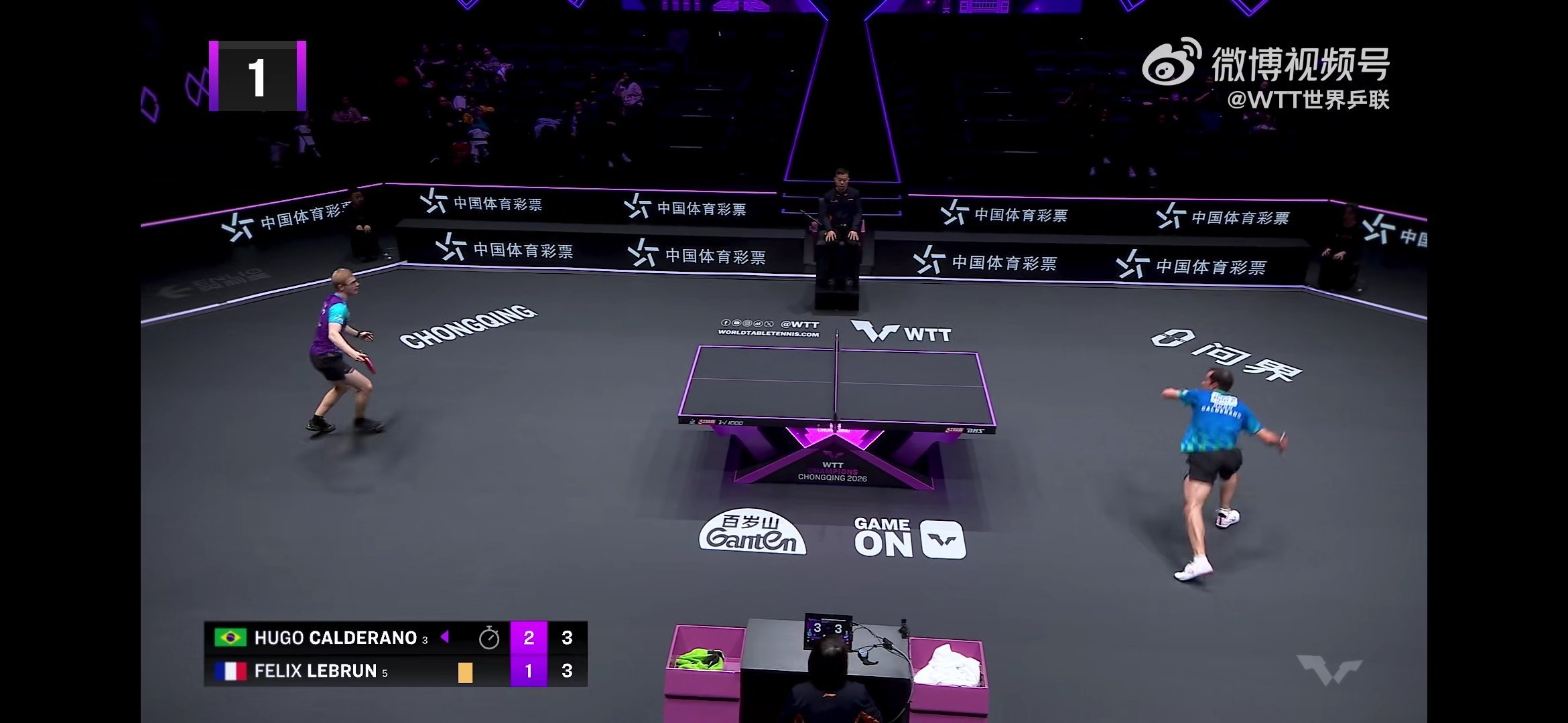 陈垣宇入选重庆冠军赛十佳球陈垣宇对阵雨果的正手强攻强势入选十佳球，球风凌厉、质量