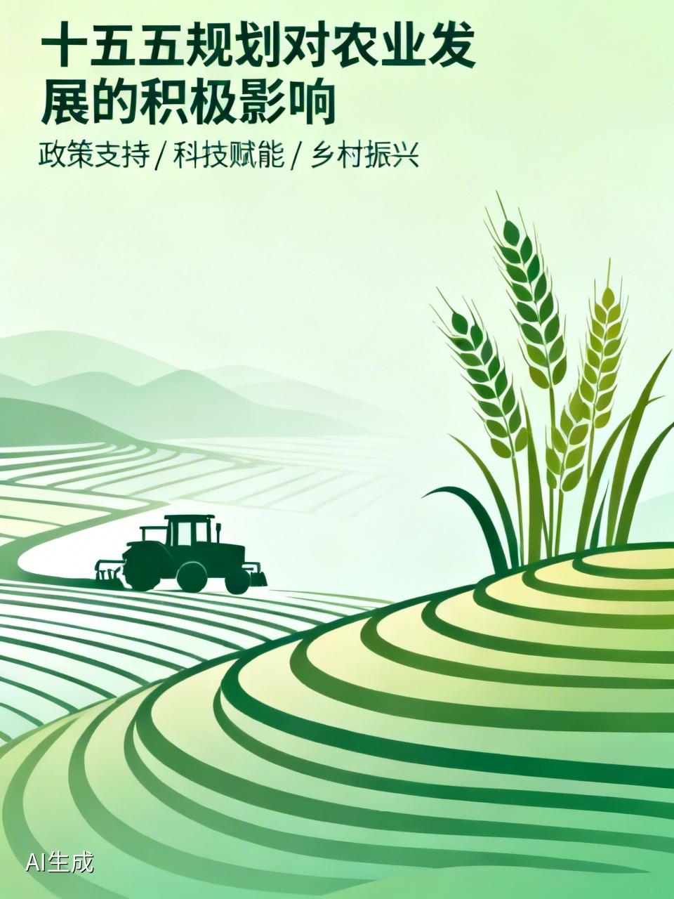 “十五五”规划对中国农业发展那影响可太大了。从科技角度看，规划会推动更多先进农业