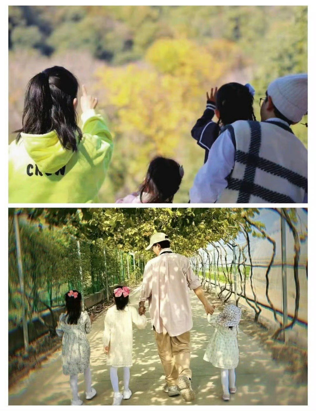 谢娜庆祝跳跳俏俏八岁生日怎么一眨眼都这么大了 宝宝们生日快乐🍰🍰 