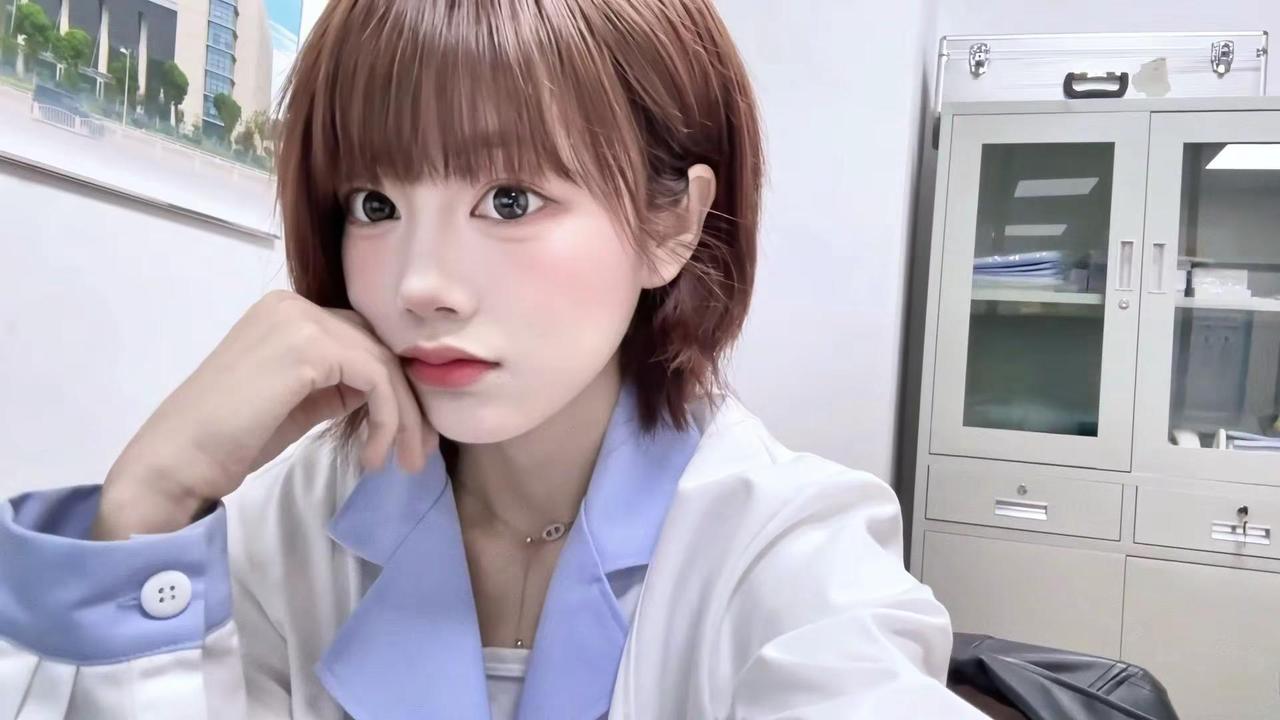 你和她聊吧 有不认识的字问我短发女孩👧🏻 超甜短发 大甜妹