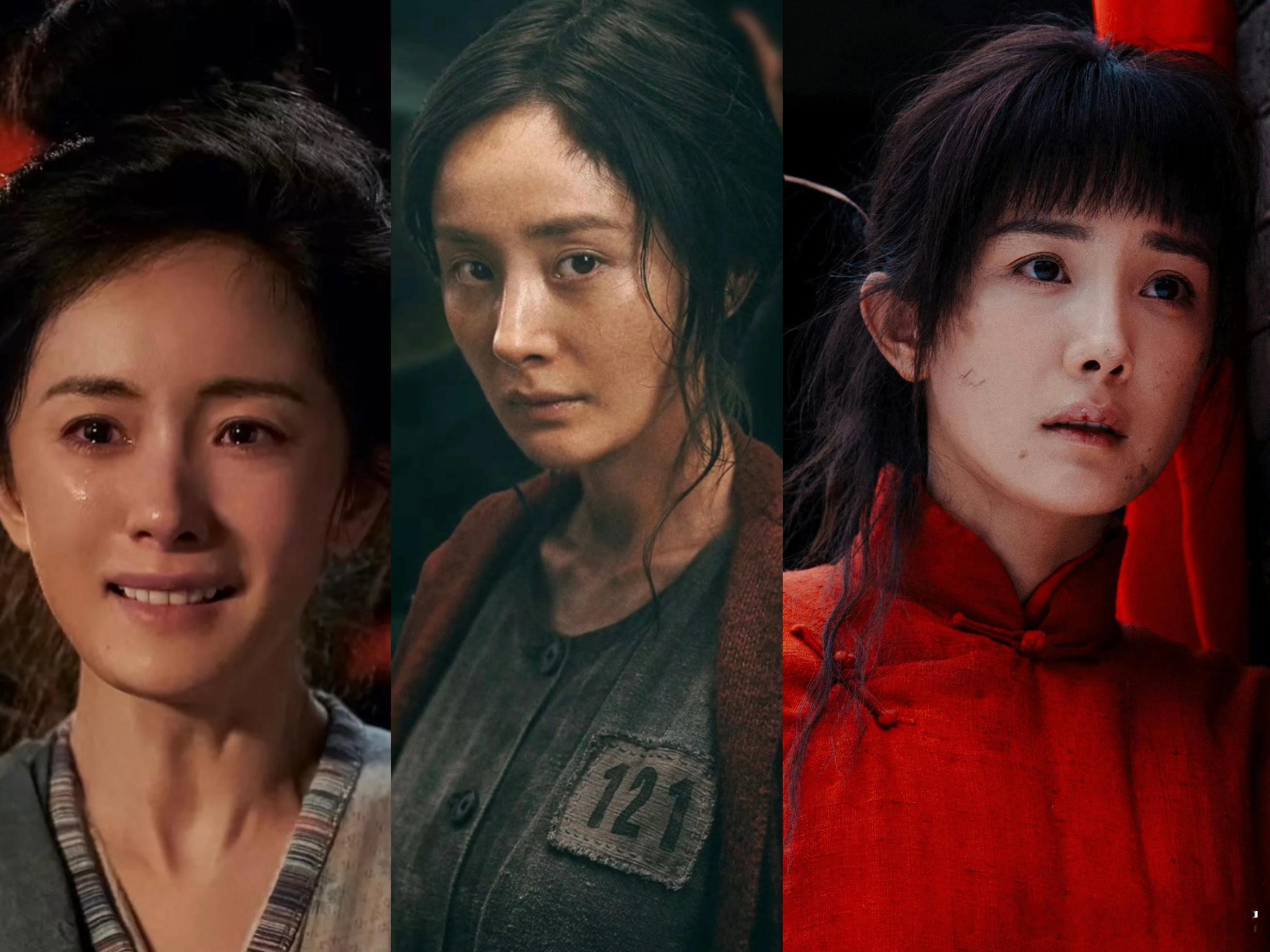 杨幂演技 真绝了！杨幂在《生万物》里完全没出戏，从地主千金到土匪人质，几场哭戏都