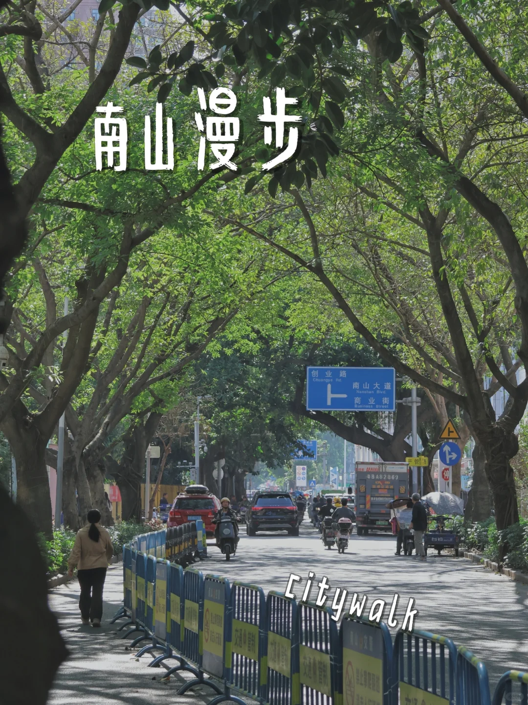 在深圳的南山 这是我喜欢的两条路❤️