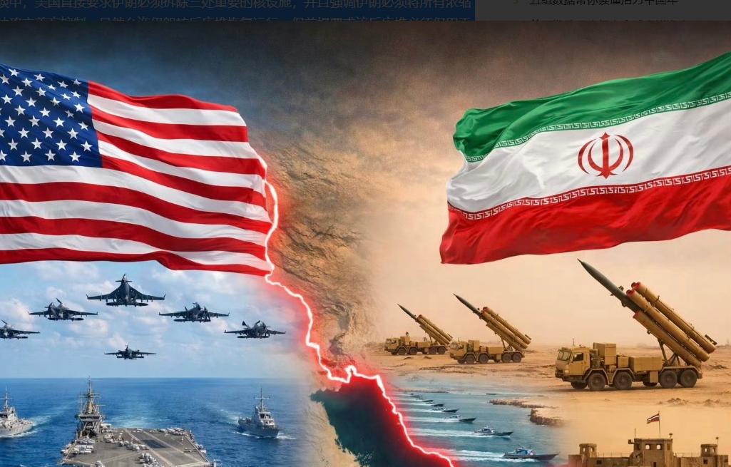 突发！美国与伊朗第三轮核谈判内容曝光，美国直接提出三点硬性要求。刚刚，美国《华尔