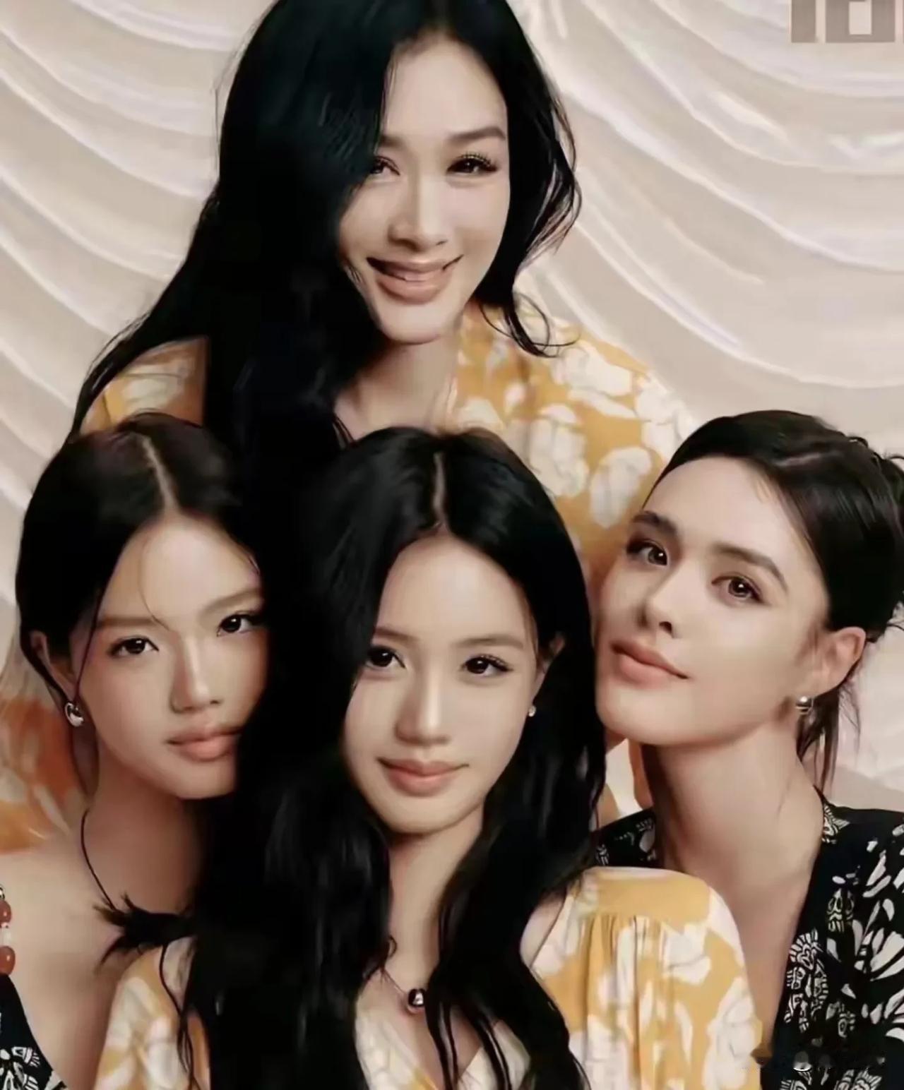 钟丽缇的二女儿三女儿基本都是张伦硕一手带大的，再加上女孩白眼狼的概率比较低，所以