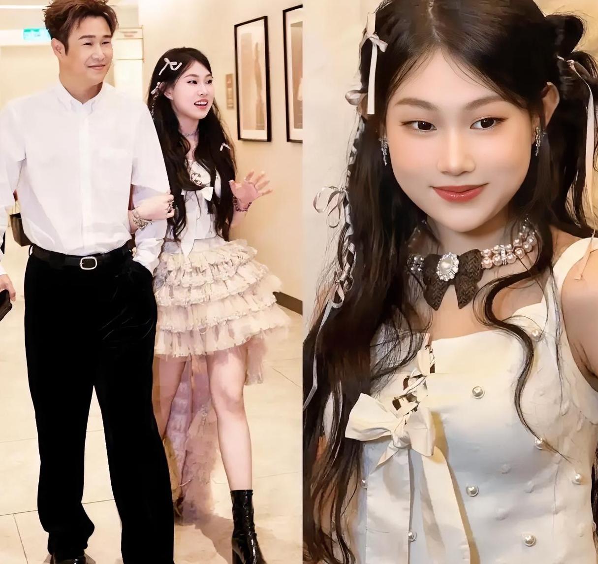 难以想象！小沈阳女儿首唱翻车？网友们却从嘲讽变心疼：她太敢了！

沈佳润，小沈阳
