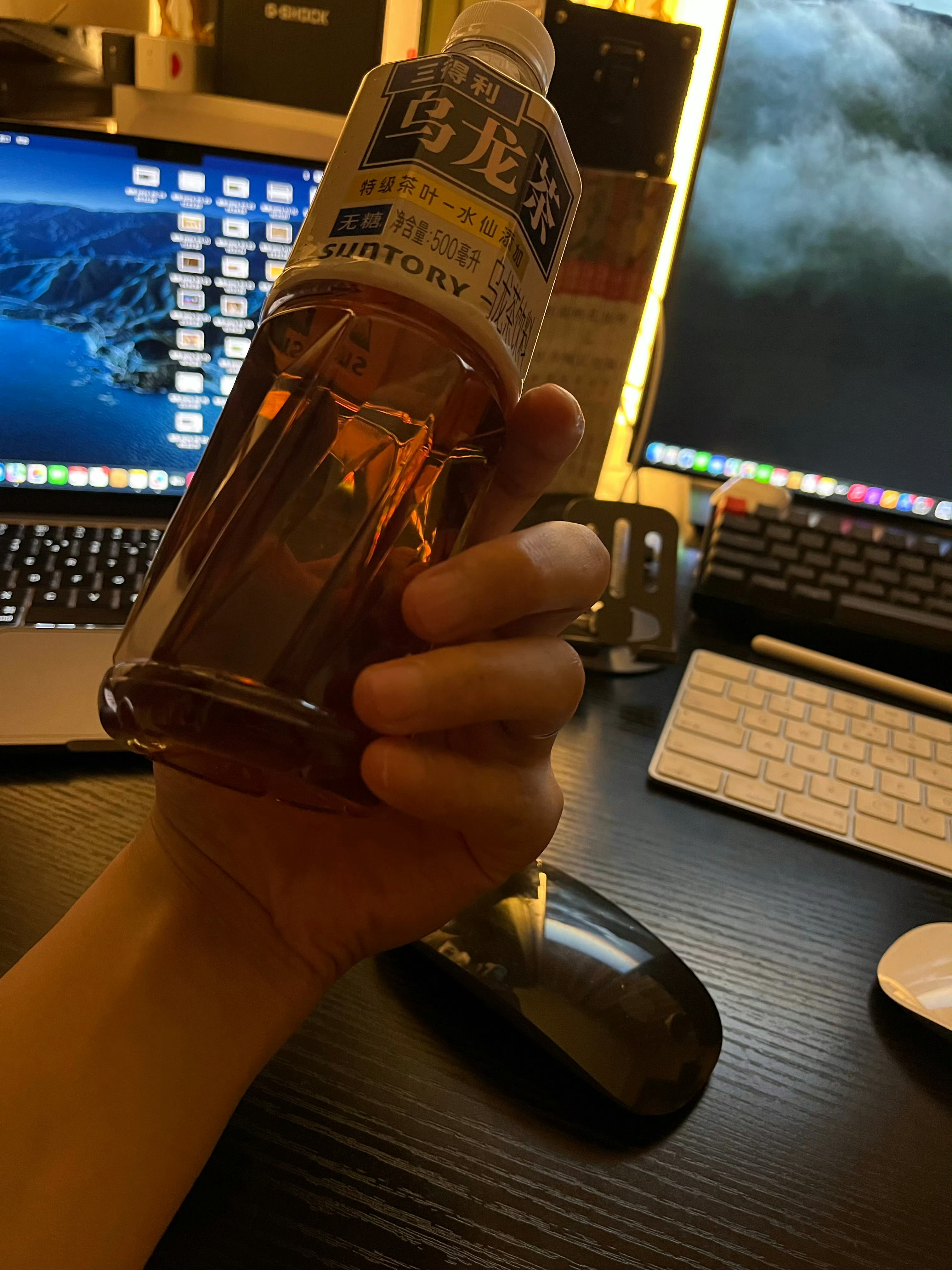 夜深人静，除了窗外的虫鸣，没有一点杂音……这太爽了