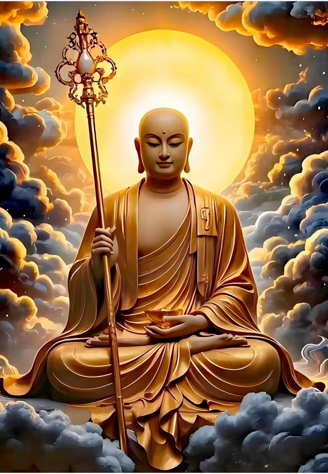地藏菩萨🙏
慈光护佑，岁岁安康。
心存善念可抵世事风雨，常怀宽厚，自有福缘相随