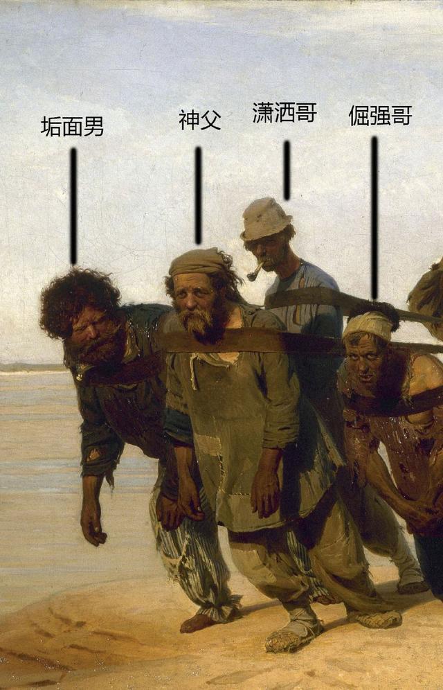 沦为纤夫是被设计好的。《伏尔加河上的纤夫》这幅油画充分反映了当时俄国底...