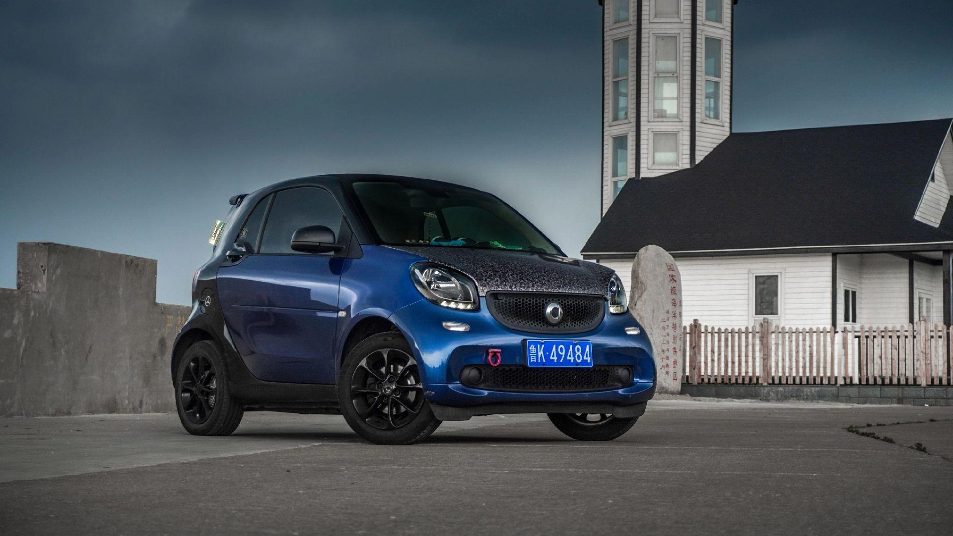 邪恶小钢炮。奔驰smart