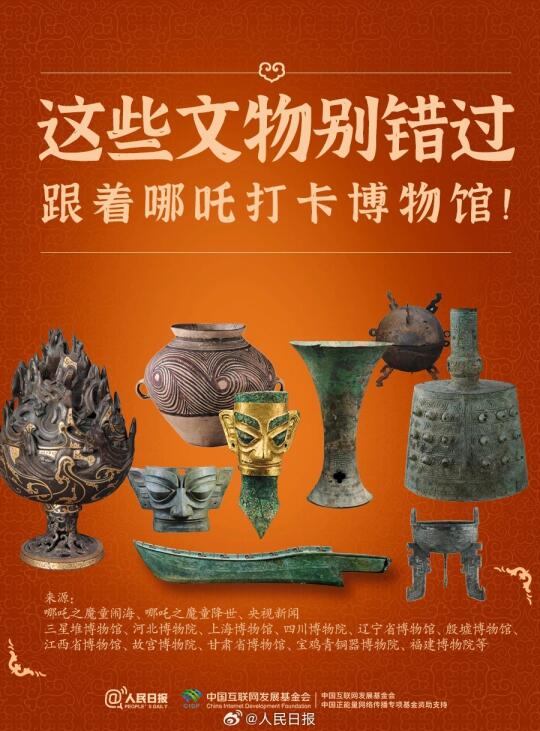 跟着哪吒打卡博物馆！