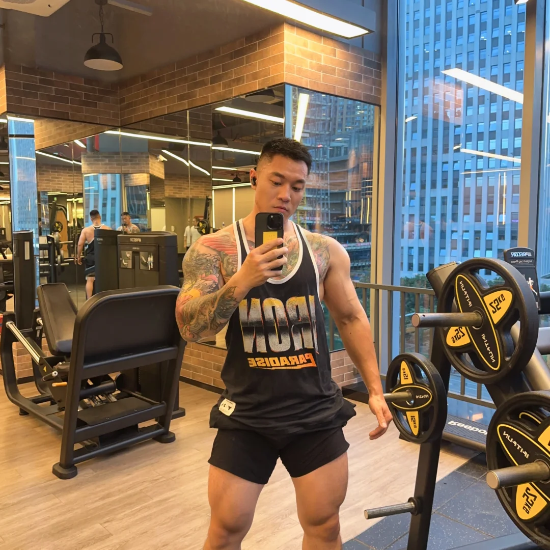终于练腿了