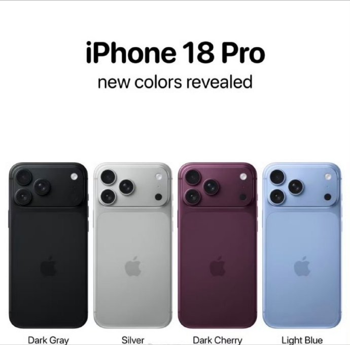 iPhone18ProMax手机壳曝光 该机背面延续 iPhone17 Pro 