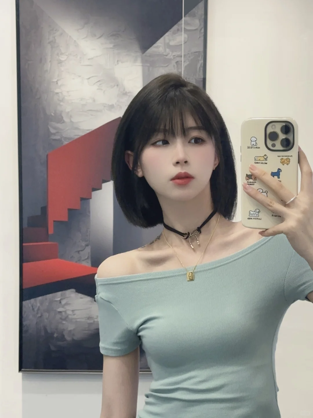 减龄天菜短发