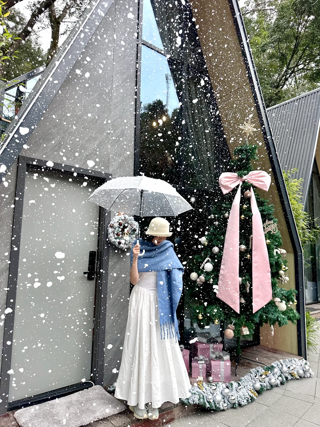 11.20实拍！！青城山下雪了……好浪漫啊！！！