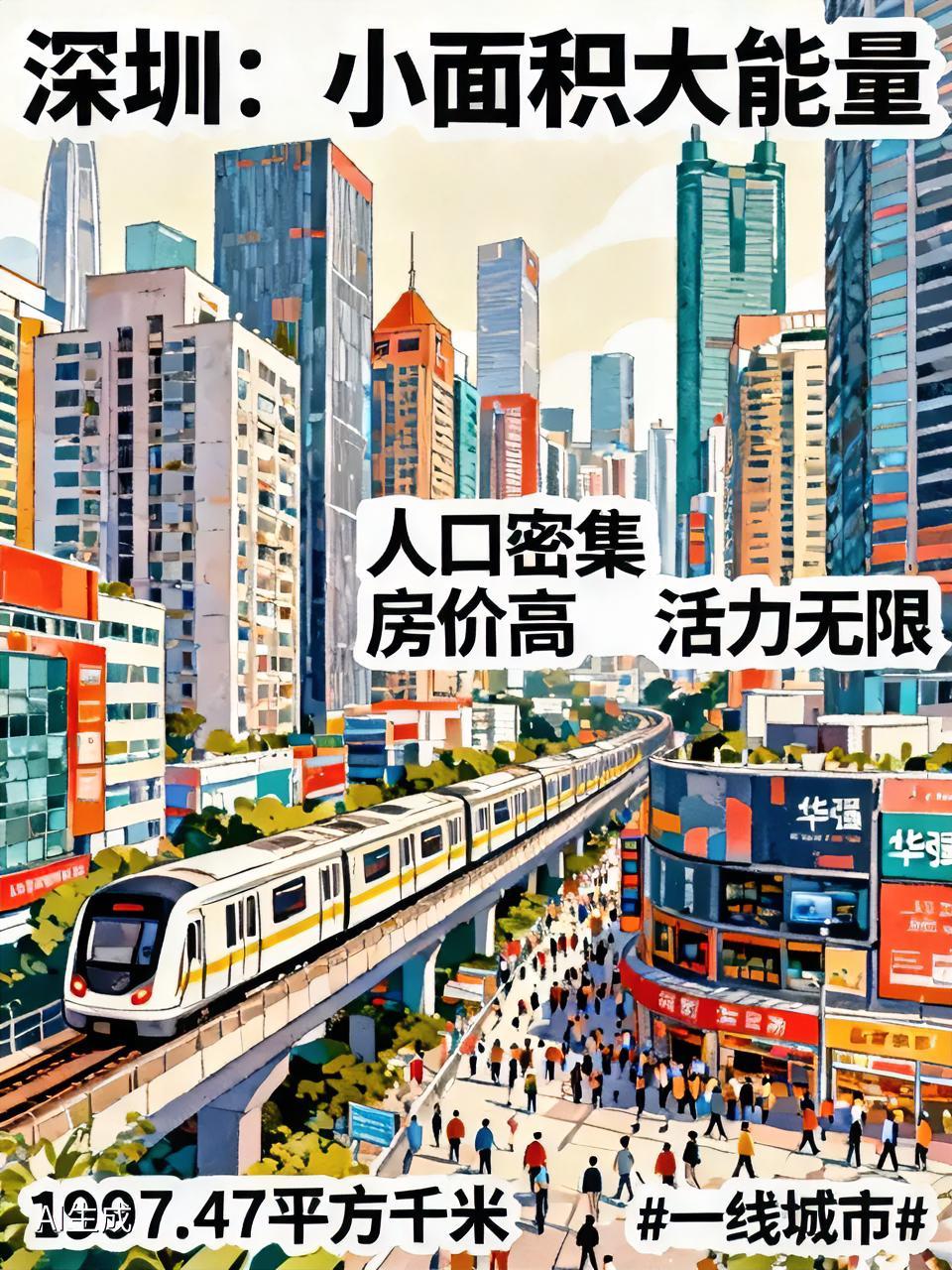 深圳地方不大，总面积仅 1997.47 平方千米，与一些城市相比，宛如小老弟。但