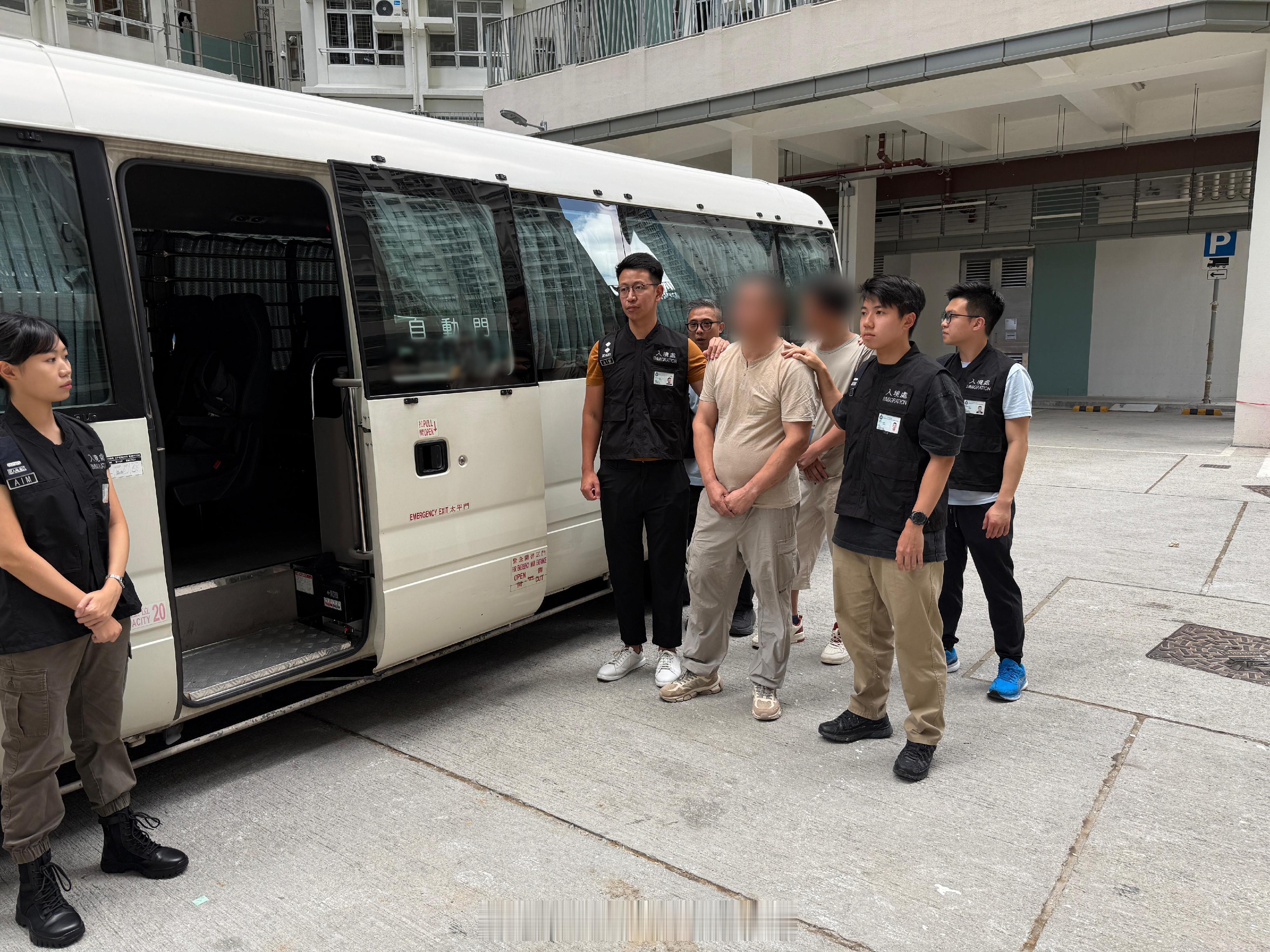 香港严打非法劳工香港执法香港刑法香港监狱 「（入境處）反非法勞工行動拘捕二十三名