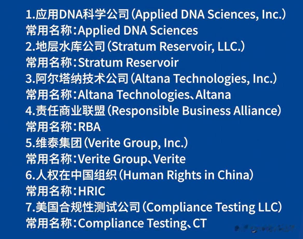 中美这波过招又升级了！
美国刚以“强迫劳动”为借口，把43家中国实体拉进黑名单。