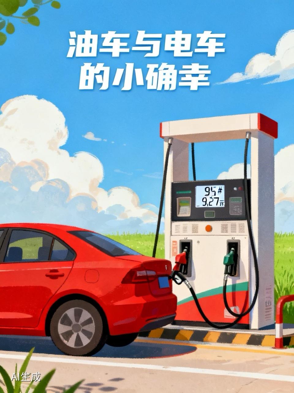 已经刷到两个视频，关于油车好还是电车好，下边评论几千条，争得面红耳赤。

我开的